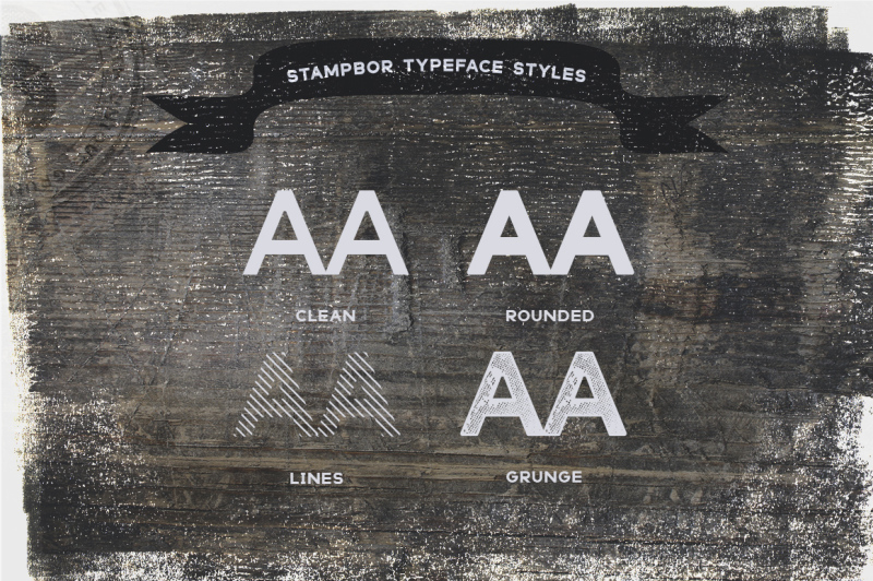 stampbor-typeface