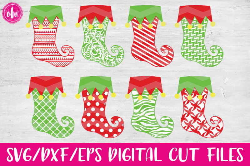 pattern-stockings-svg-dxf-eps-cut-files
