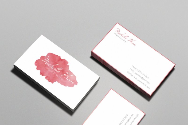 watercolor-business-card-template