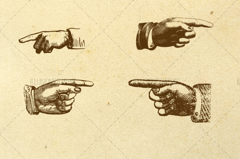 vintage-vector-pointing-hands