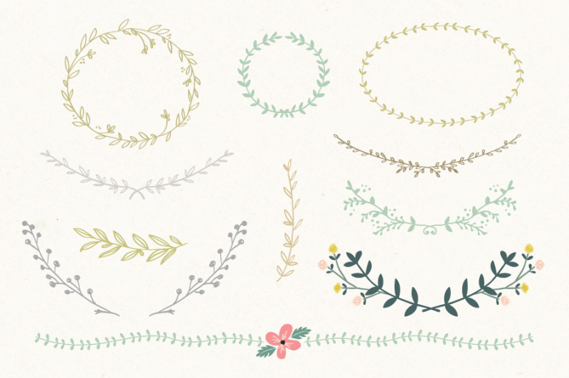 vector-laurel-and-wreath-designs