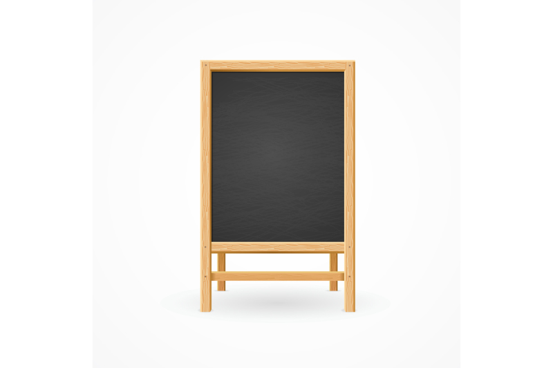 menu-black-board-isolated-set-vector