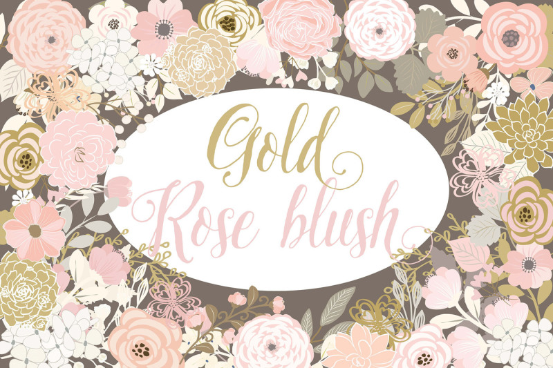 gold-and-rose-blush-flower-collection