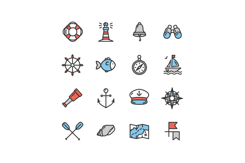 nautical-sea-icon-set-vector