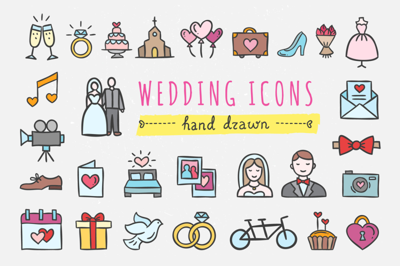 wedding-icons