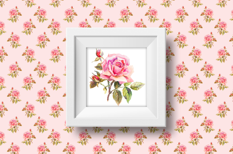 watercolor-spring-roses-70-patterns