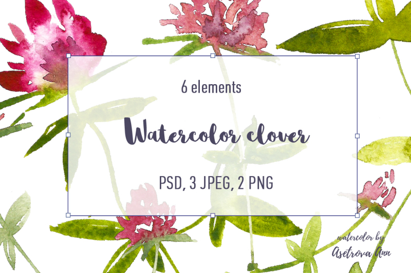 watercolor-clover
