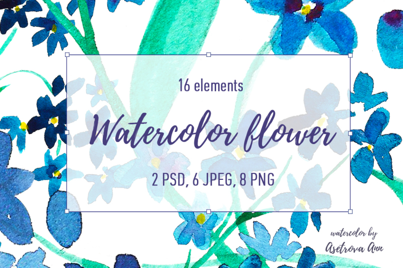 watercolor-blue-flower