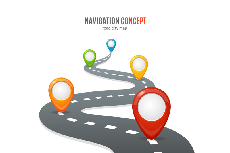 navigation-concept-vector