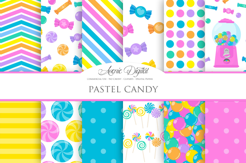 pastel-candy-digital-paper-patterns