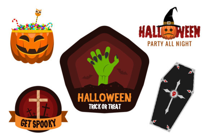 halloween-badges-and-labels