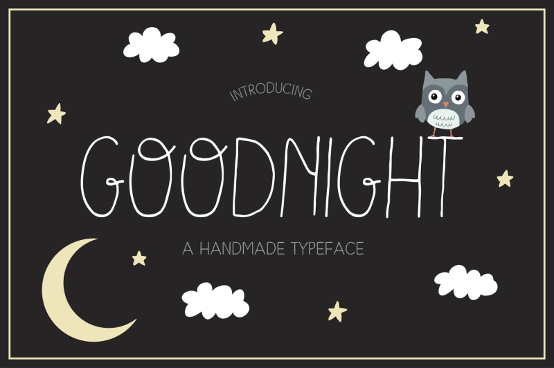 goodnight-typeface