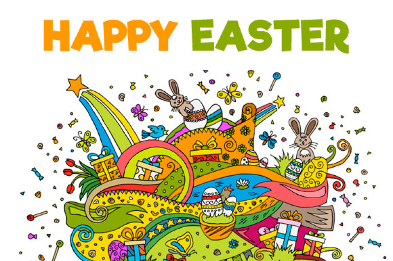 doodle-happy-easter-illustrations