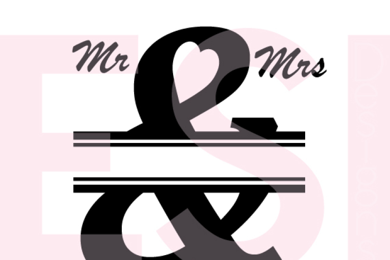 mr-and-mrs-split-ampersand-italic-heart-svg-dxf-eps-cutting-files