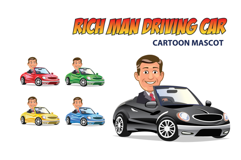 rich-man-driving-car