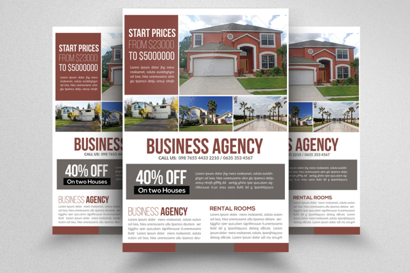 real-estate-psd-flyer-templates