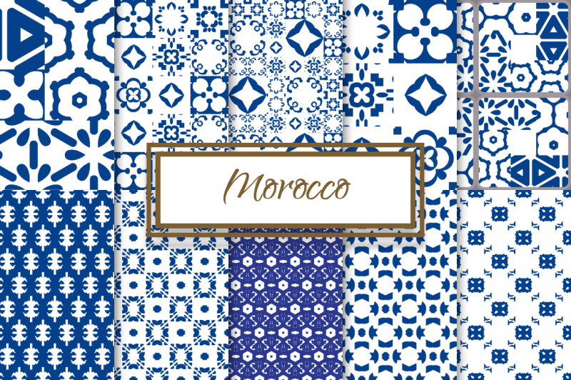 morocco-blue-and-white-patterns