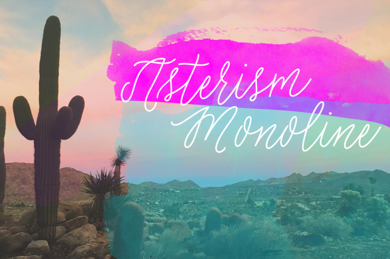 asterism-monoline