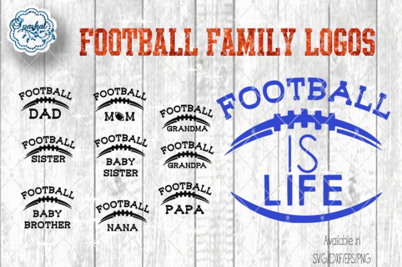 football-family-logos-svg-eps-dxf-png