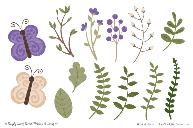 simply-sweet-vector-flowers-and-stems-clipart-in-purple