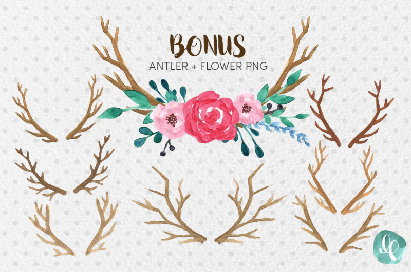 watercolor-antlers-clip-art-ai-eps-png