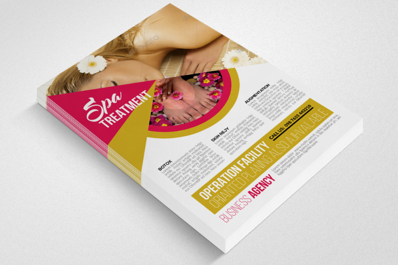 spa-and-body-care-center-flyer