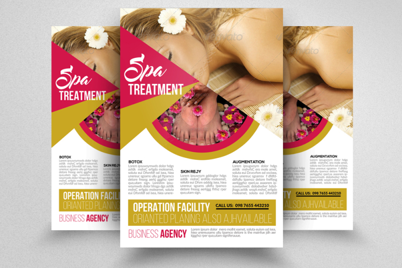 spa-and-body-care-center-flyer