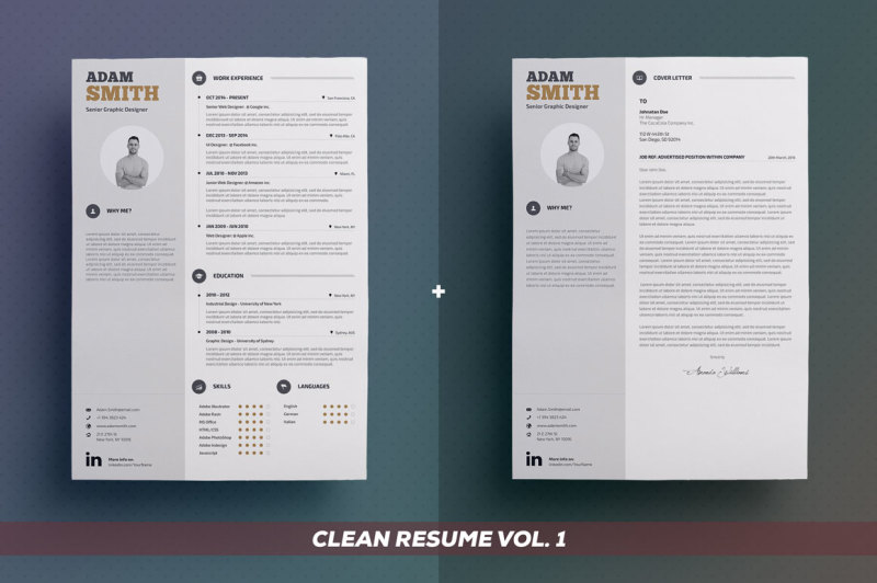 clean-resume-cv-bundle-edition-vol-1