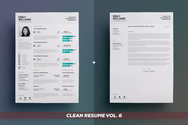 clean-resume-cv-bundle-edition-vol-2