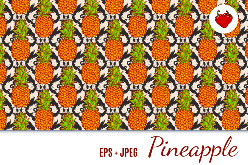 tropical-pineapples-seamless-pattern