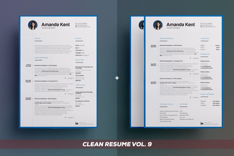 clean-resume-cv-bundle-edition-vol-3