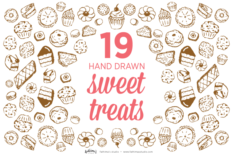 sweet-treats-19-hand-drawn-cakes-and-treats