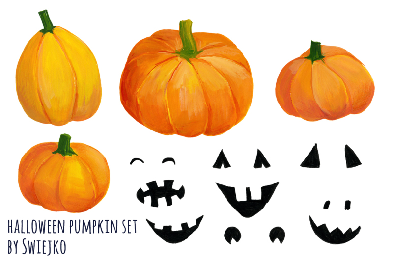 hand-painted-pumpkin-halloween-clipart-printable-art-autumn-illustration