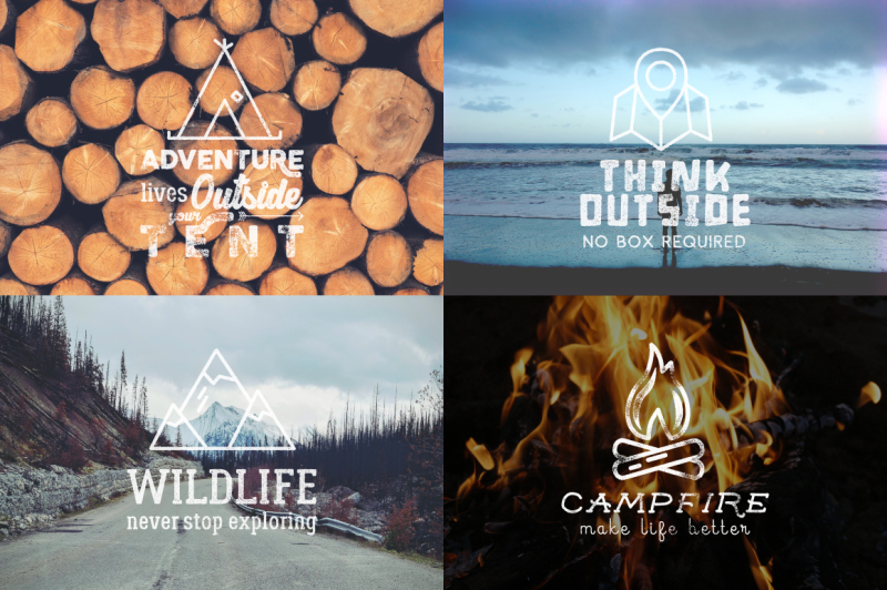 outdoor-adventure-badges-collection