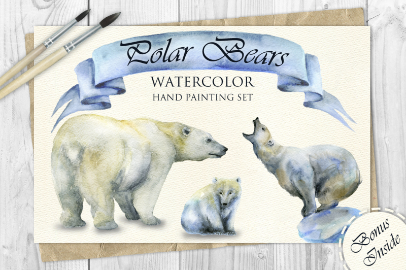 polar-bears-watercolor-set