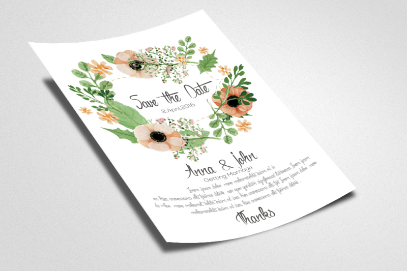 2-save-the-date-invitation-card