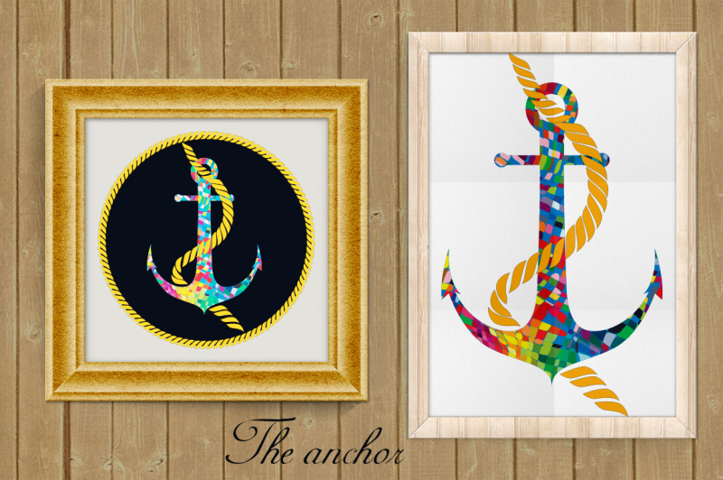 anchor-pazzle-signs-set