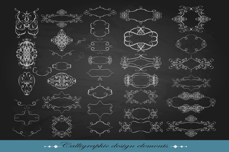 36-calligraphic-design-elements