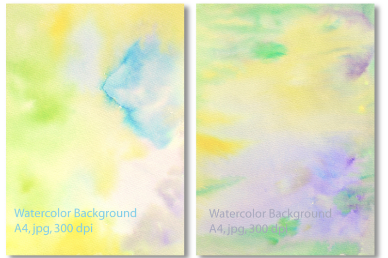 watercolor-background-green-yellow