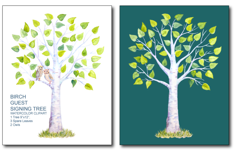 watercolor-birch-guest-signing-tree