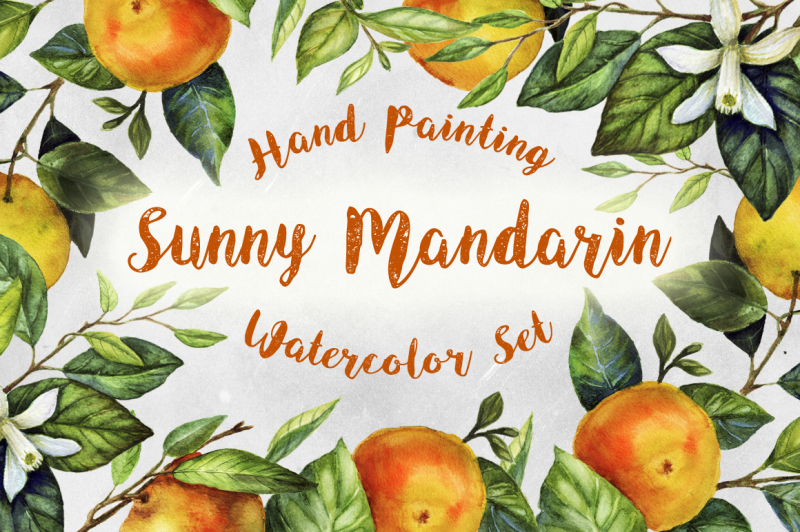sunny-mandarin-watercolor-set