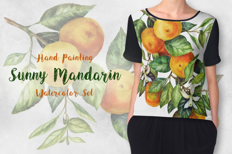 sunny-mandarin-watercolor-set