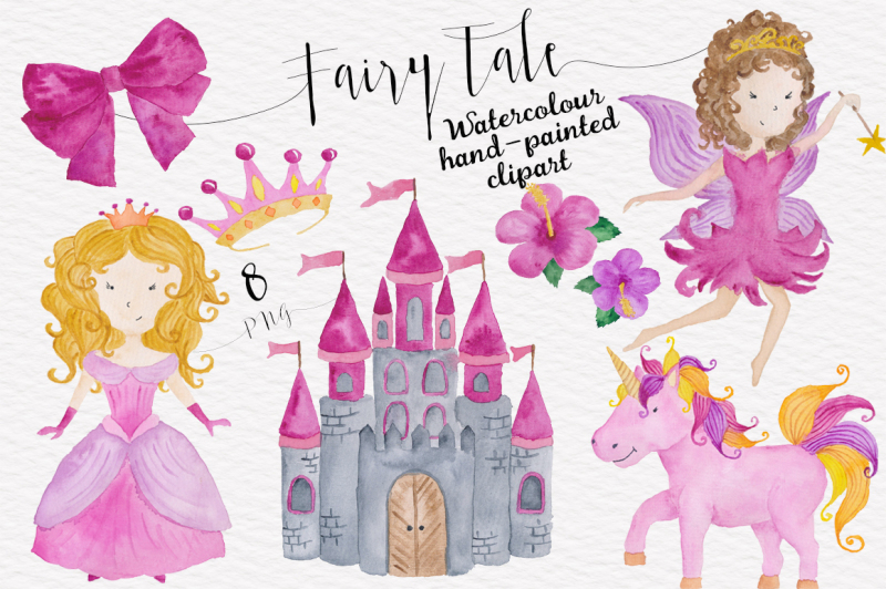 fairy-tale-watercolor-clip-art