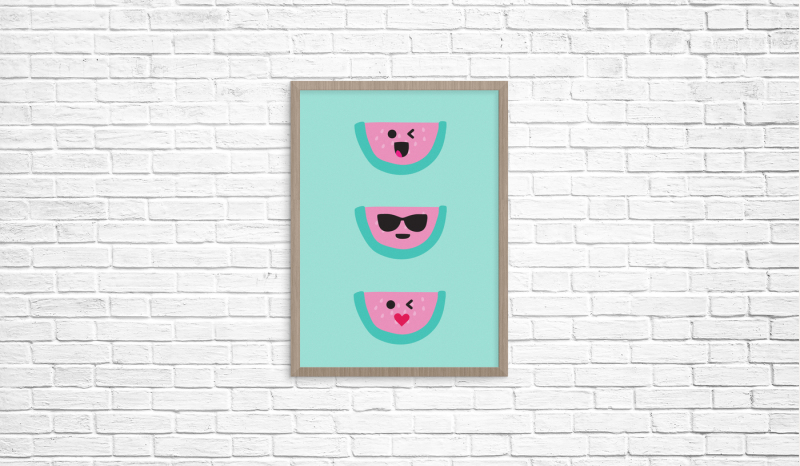 watermelon-emojis