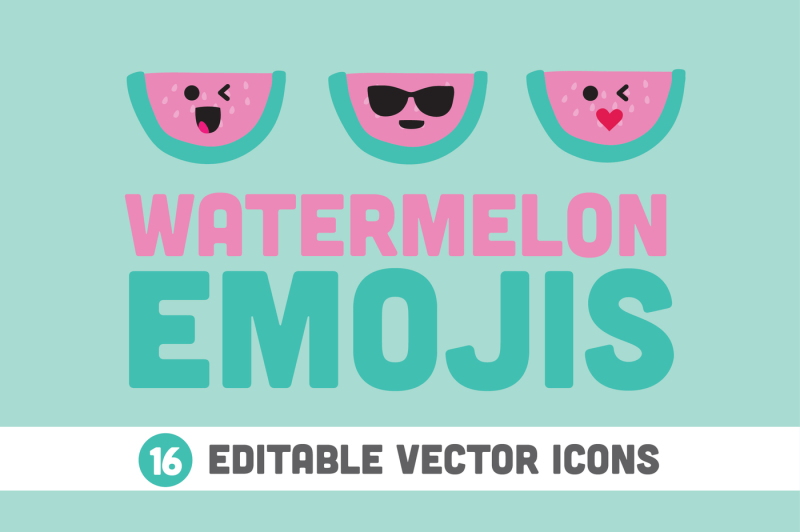 watermelon-emojis