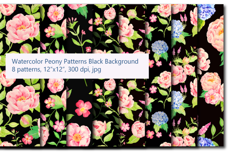peony-and-hydrangea-black-pattern
