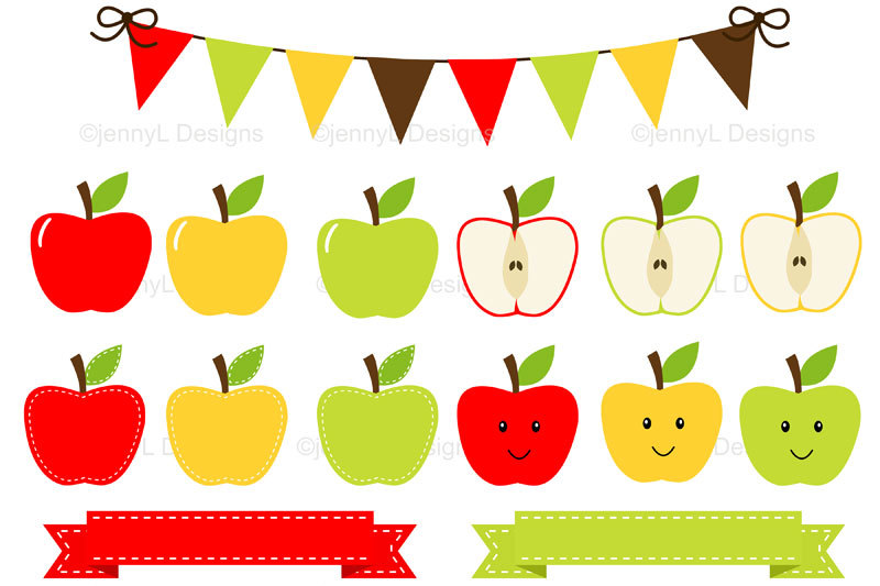 apple-digital-paper-and-clipart