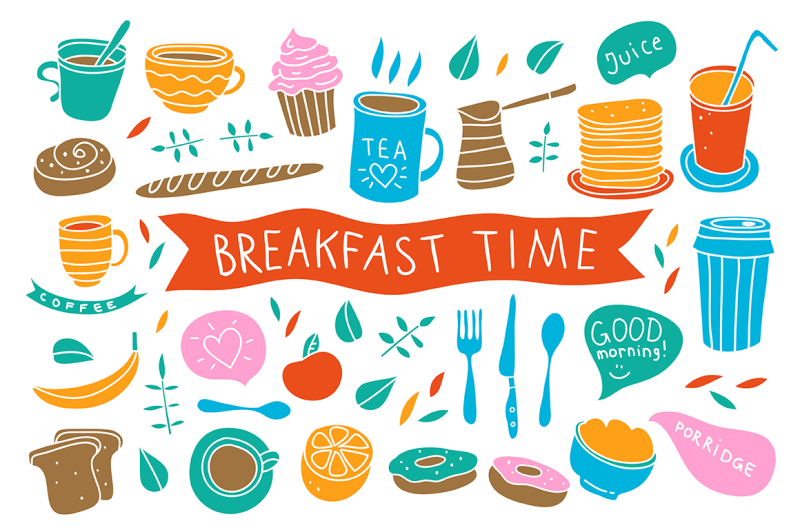 breakfast-time-illustrations