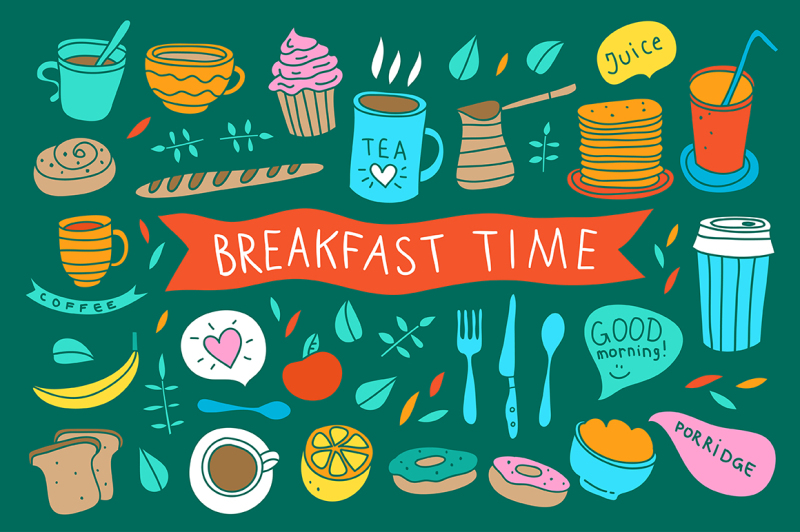 breakfast-time-illustrations