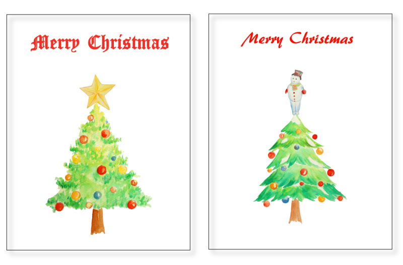 watercolor-christmas-trees